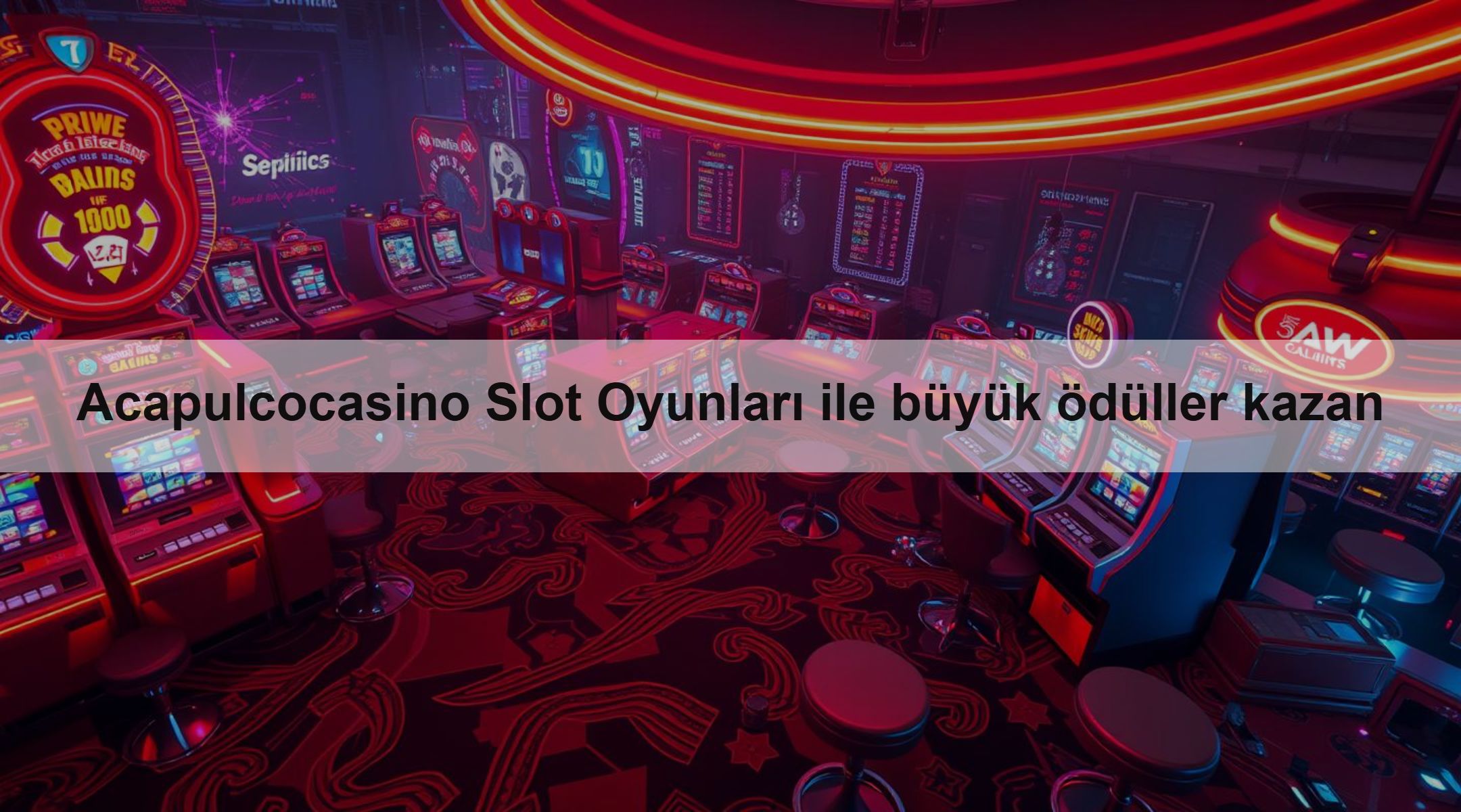 Acapulcocasino Slot Oyunları ile büyük ödüller kazan