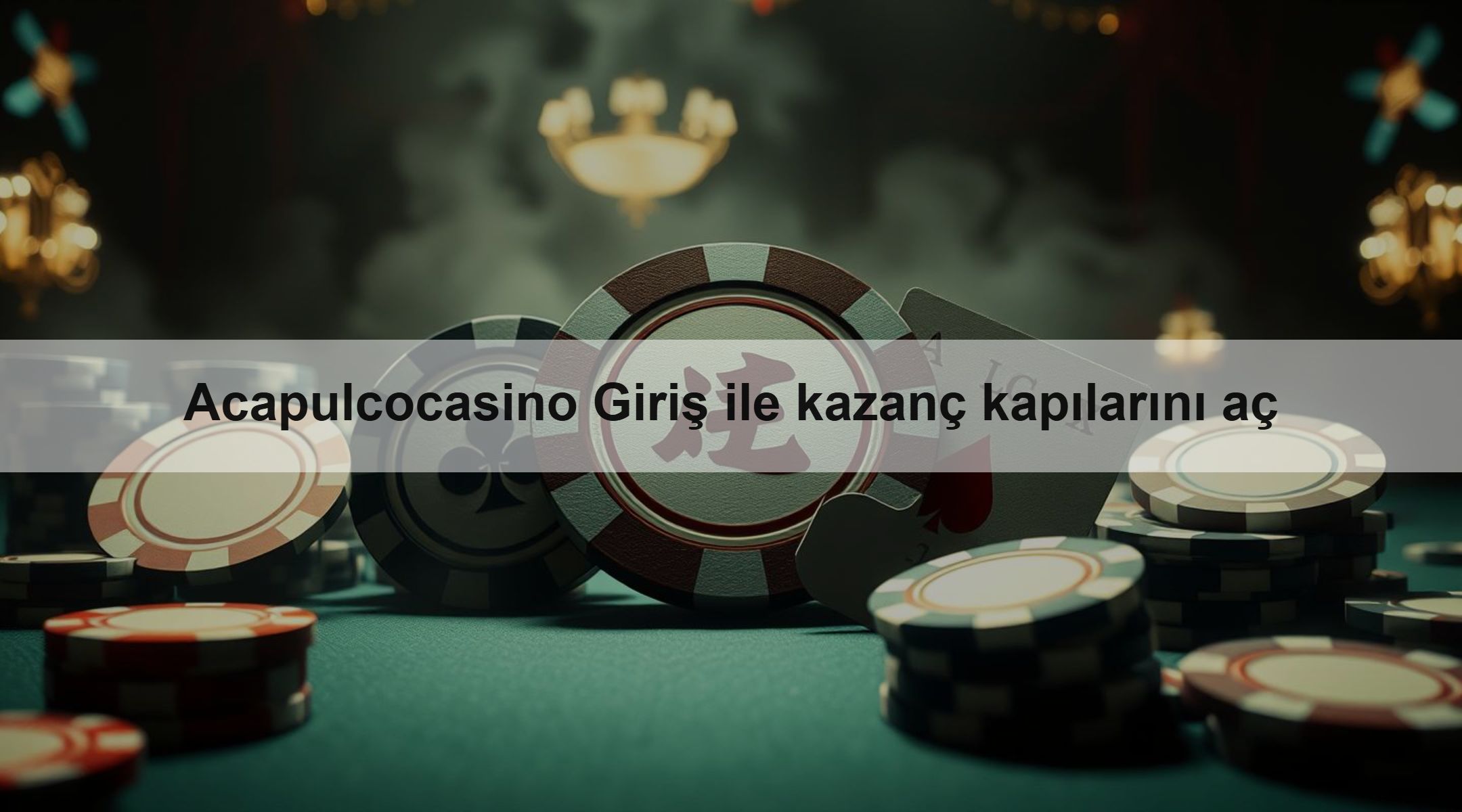 Acapulcocasino Giriş ile kazanç kapılarını aç