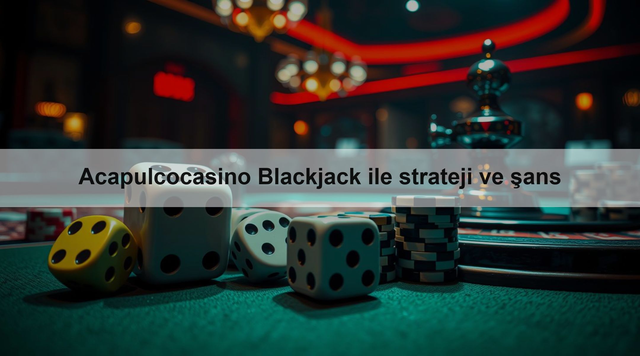 Acapulcocasino Blackjack ile strateji ve şans
