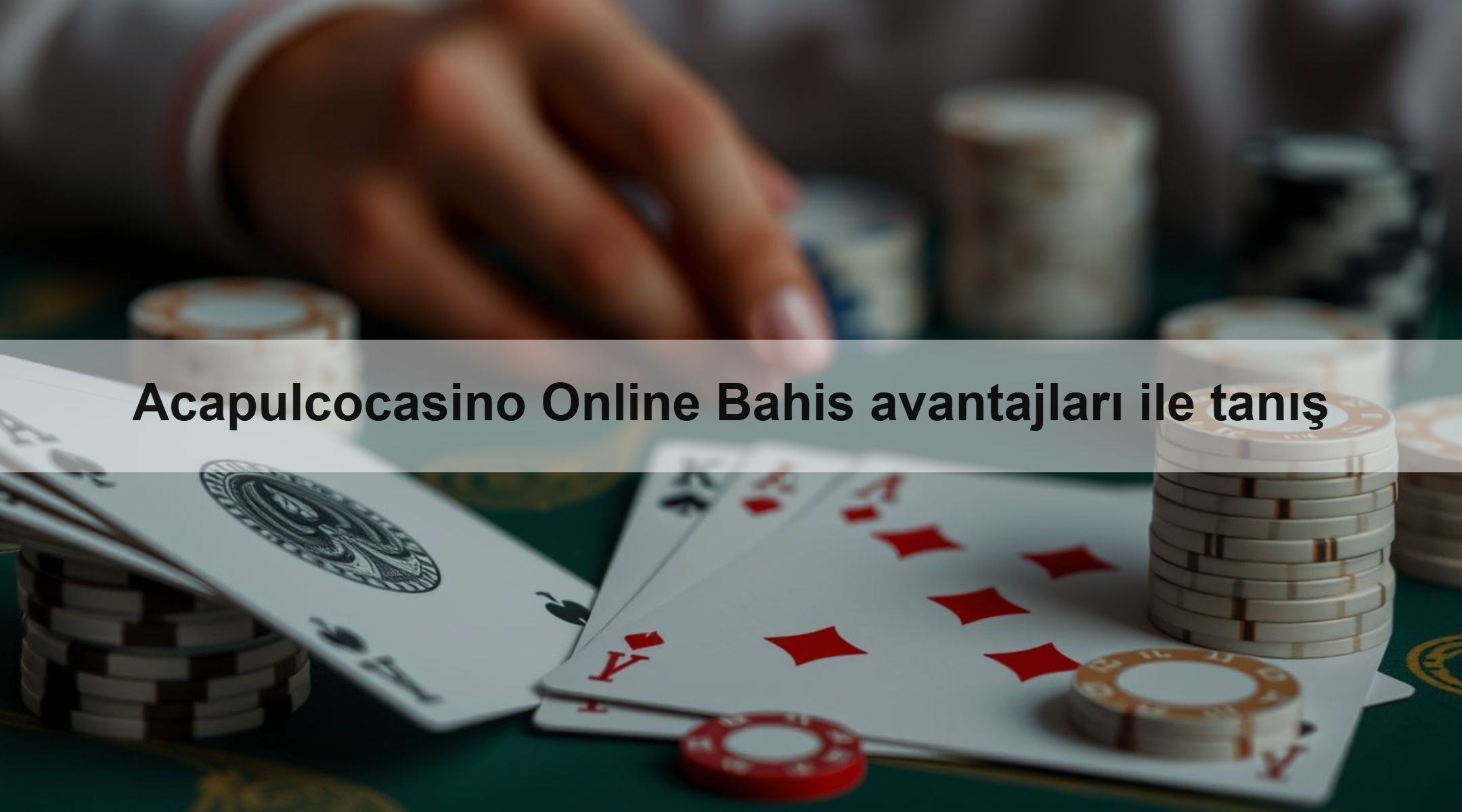 Acapulcocasino Online Bahis avantajları ile tanış