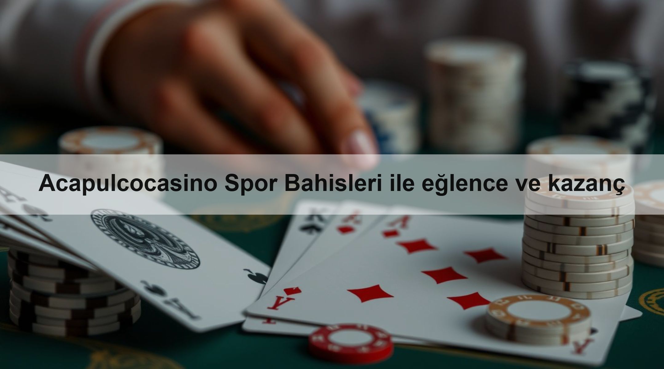 Acapulcocasino Spor Bahisleri ile eğlence ve kazanç