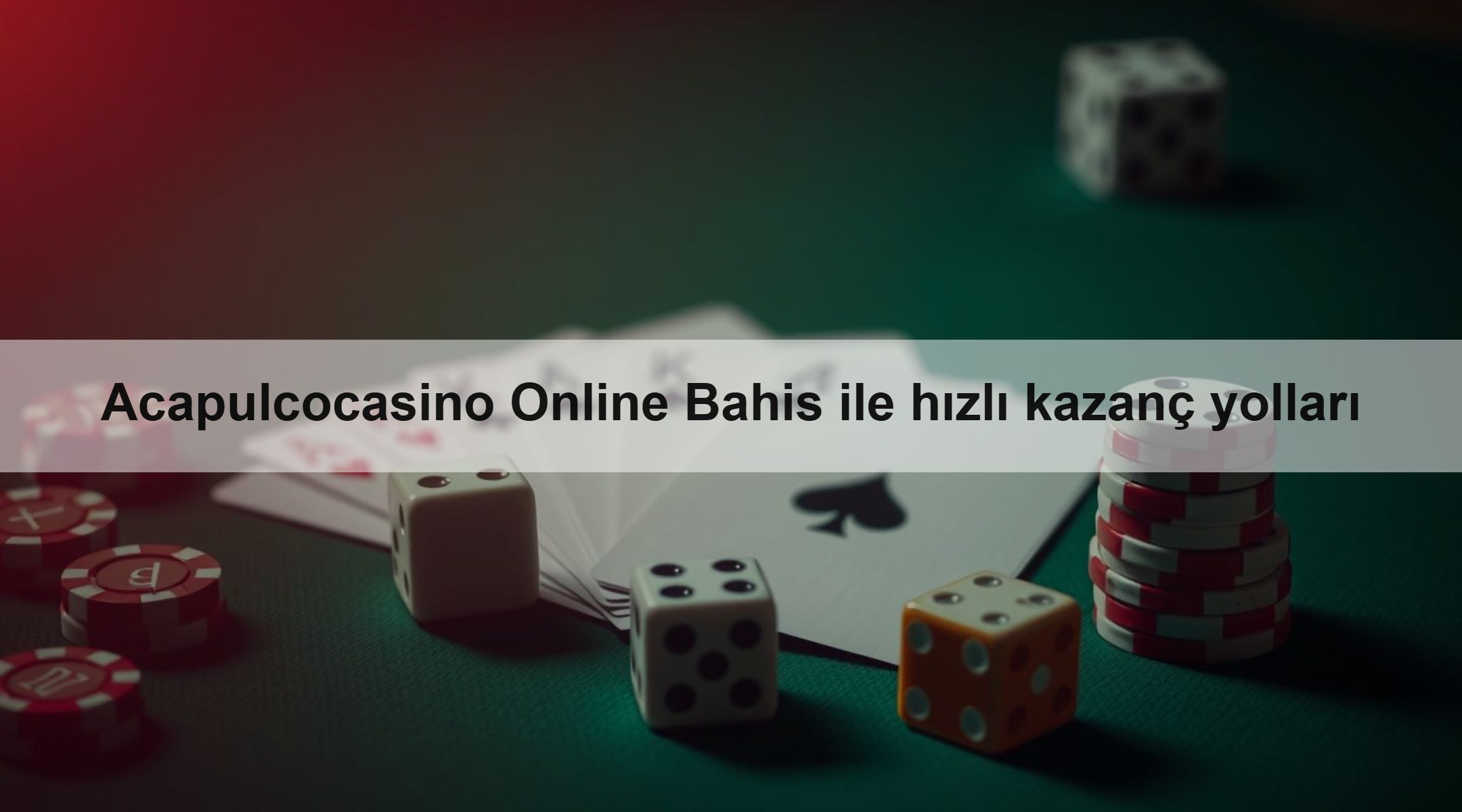 Acapulcocasino Online Bahis ile hızlı kazanç yolları 1 Acapulcocasino Online Bahis ile hızlı kazanç yolları